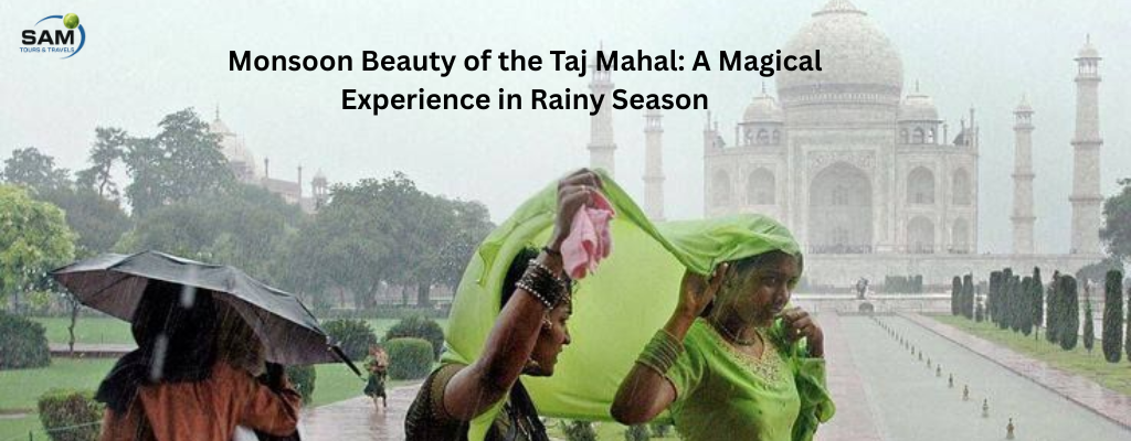 Monsoon Beauty of the Taj Mahal